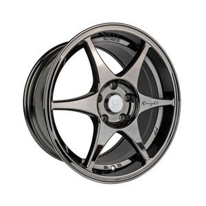 Stage Wheels Knight | 17x9 ET+35 | 5x114.3 | Black Chrome | Flow Forged 9.3kg Stage Wheels Knight | 17x9 ET+35 | 5x114.3 | Black Chrome | Flow Forged 9.3kg