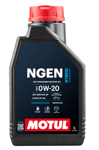 Motul NGEN Hybrid 0W-20 Synthetic Bio-Sourced Engine Oil - 1 Litre