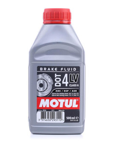 Motul DOT 4 LV (Low Viscosity) Brake Fluid - 500ML Motul DOT 4 LV (Low Viscosity) Brake Fluid - 500ML