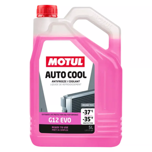 Motul Auto Cool G12 EVO Coolant Antifreeze -37 VAG Models (Ready To Use) - 5 Litres Motul Auto Cool G12 EVO Coolant Antifreeze -37 VAG Models (Ready To Use) - 5 Litres