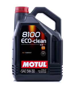 Motul 8100 ECO-Clean C2 5W-30 Engine Oil | ACEA C2 Standard - 5 Litres Motul 8100 ECO-Clean C2 5W-30 Engine Oil | ACEA C2 Standard - 5 Litres