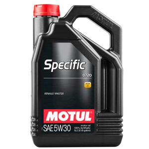 Motul Specific 0720 5W-30 Engine Oil | Renault RN0720 Approved - 5 Litres Motul Specific 0720 5W-30 Engine Oil | Renault RN0720 Approved - 5 Litres
