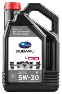 Motul 5W-30 Engine Oil | Subaru by Motul | Subaru Warranty Approved - 5 Litres Motul 5W-30 Engine Oil | Subaru by Motul | Subaru Warranty Approved - 5 Litres
