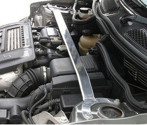 M2 Motorsport Mini R50 / R52 / R53 Front Alloy Strut Bar Brace - Polished Alloy M2 Motorsport Mini R50 / R52 / R53 Front Alloy Strut Bar Brace - Polished Alloy