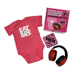 Fast Kids Club Future Race Car Driver Starter Set | Pink Fast Kids Club Future Race Car Driver Starter Set | Pink