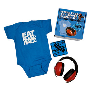 Fast Kids Club Future Race Car Driver Starter Set | Blue Fast Kids Club Future Race Car Driver Starter Set | Blue