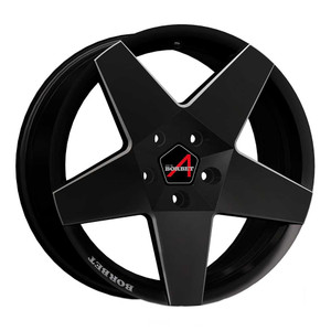 Borbet A (New) - 17 inch X 7.5J - Matt Black - SET OF 4 Borbet A (New) - 17 inch X 7.5J - Matt Black - SET OF 4
