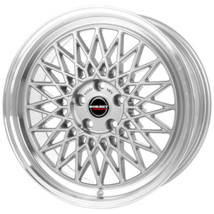 Borbet B - 19 inch X 8.5J 5 STUD - Silver with Polished Rim - SET OF 4 Borbet B - 19 inch X 8.5J 5 STUD - Silver with Polished Rim - SET OF 4