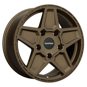 Supermetal Rocket - 20 inch X 8J - 5 x 160 ET50 - Ultra Matt Bronze - Ford Transit Custom - SET OF 4 Supermetal Rocket - 20 inch X 8J - 5 x 160 ET50 - Ultra Matt Bronze - Ford Transit Custom - SET OF 4