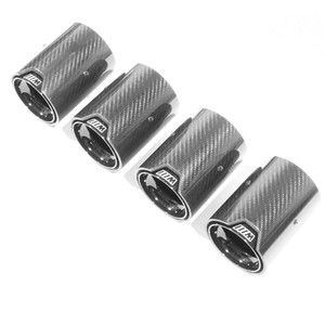 CT Carbon BMW M2 / M3 / M4 / M5 Carbon Exhaust Tips in Black (F10 / F80 / F82 / F83 / F87) - (SET OF 4) CT Carbon BMW M2 / M3 / M4 / M5 Carbon Exhaust Tips in Black (F10 / F80 / F82 / F83 / F87) - (SET OF 4)