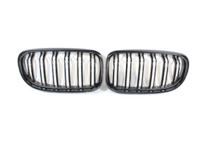 BMW 3 Series E90 LCI Double Slat Black Grille - BLAK By CT Carbon BMW 3 Series E90 LCI Double Slat Black Grille - BLAK By CT Carbon