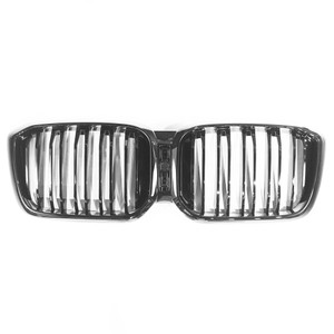 BMW X3 / X4 (G01 / G02) LCI Double Slat Black Grille - BLAK By CT Carbon BMW X3 / X4 (G01 / G02) LCI Double Slat Black Grille - BLAK By CT Carbon