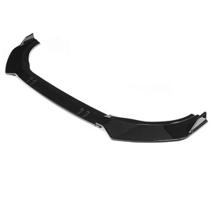 Volkswagen Golf MK8 GTI / GTD Gloss Black Splitter - BLAK By CT Carbon Volkswagen Golf MK8 GTI / GTD Gloss Black Splitter - BLAK By CT Carbon
