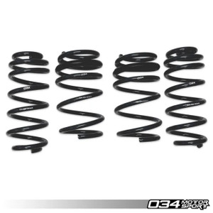 034 Motorsport Dynamic+ Lowering Springs for Audi S3 (8Y) 034 Motorsport Dynamic+ Lowering Springs for Audi S3 (8Y)