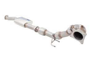 XForce Audi S3 (8P) / VW Golf R MK6 High Flow Sports Cat Downpipe - Fit Xforce Cat Back Only - 3.5 inch to 3 inch XForce Audi S3 (8P) / VW Golf R MK6 High Flow Sports Cat Downpipe - Fit Xforce Cat Back Only - 3.5 inch to 3 inch