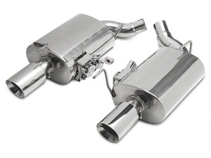XForce Ford Mustang GT (2005-2010) Axel Back Exhaust System with Dual Varex Mufflers (VALVED) - 3 inch XForce Ford Mustang GT (2005-2010) Axel Back Exhaust System with Dual Varex Mufflers (VALVED) - 3 inch