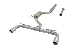 XForce VW Golf GTI MK8 (2021-) Cat Back Exhaust System with Varex Muffler (VALVED) - 3 inch XForce VW Golf GTI MK8 (2021-) Cat Back Exhaust System with Varex Muffler (VALVED) - 3 inch