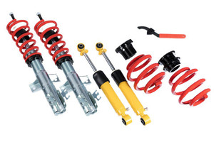 VMaxx Coilover Kit X-Sport Height & Damping Adjustable for VW Transporter T5 / T6 (T32) VMaxx Coilover Kit X-Sport Height & Damping Adjustable for VW Transporter T5 / T6 (T32)