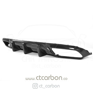 CT Carbon Mercedes W205 C63 / C63 Coupe 2DR Carbon Diffuser - OEM+ CT Style CT Carbon Mercedes W205 C63 / C63 Coupe 2DR Carbon Diffuser - OEM+ CT Style