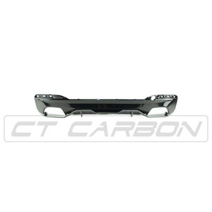 BMW 5 Series G30 / G31 Gloss Black Diffuser - MP Style - BLAK By CT Carbon BMW 5 Series G30 / G31 Gloss Black Diffuser - MP Style - BLAK By CT Carbon