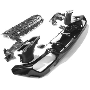 Mercedes W213 E Class Gloss Black Diffuser & Exhaust Tips - BLAK by CT Carbon Mercedes W213 E Class Gloss Black Diffuser & Exhaust Tips - BLAK by CT Carbon