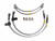 HEL Hyundai Coupe 1.6 Rear Drums (2000-2001) Stainless Braided Brake Lines (SET OF 4)