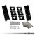034Motorsport Billet Aluminium Coil Pack Hold Down Kit - 2.7T