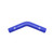 Pipercross Silicone Hose Blue - 45 Degree - 30mm Bore - 152mm Leg Length