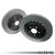 034Motorsport 2-piece Floating Rear Brake Rotor Upgrade Kit - Audi R8 Gen 1 & Gen 1.5