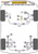 Powerflex Track Front Shock Lower Bushes - Alfa Romeo 147 (2000-2010), 156 (1997-2007), GT (2003-2010)