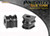 Powerflex Track Front Anti Roll Bar To Chassis Bushes 22mm - Alfa Romeo Alfasud, Alfasud Sprint (1971-1989), 33 (1983-1995)