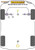 Powerflex Steering Arm To Rack Bushes - Audi 100 Quattro inc Avant Typ 44 (C3) (10/84-11/90)