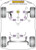 Powerflex Track Front Wishbone Front Bushes - Audi A3 MK3 8V up to 125PS (2013-) Rear Beam