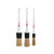 SOFT99 Car Detailing Interior Brush Set | 3 Brush Set 16mm / 24mm / 30mm