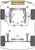 Powerflex Front Subframe Front Bushes 12mm - Audi Cabriolet (1992 - 2000)