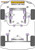 Powerflex Track Front Outer Roll Bar Mount Lower 16mm - Audi Cabriolet (1992 - 2000)