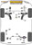 Powerflex Track Upper Gearbox Mount Bushes Insert - Hyundai Elantra AD (2015 - 2019)