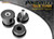 Powerflex Track Rear Lower Shock Mounting Bushes - MG ZS (2001-2005)