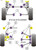 Powerflex Rear Toe Link Inner Bushes - Nissan 200SX - S13, S14, S14A & S15