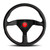 MOMO Montecarlo Steering Wheel - Black / Red Leather (Street Series)