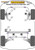 Powerflex Heritage Front Anti Roll Bar To Link Rod Bushes - Porsche 944 inc S2 & Turbo (1985 - 1991)