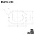 Ramair Carburettor Foam Air Filter with Baseplate to fit Weber 32/36 DGV/DGEV, 38 DGAS/DGMS - 65mm Internal Height