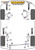 Powerflex Heritage Rear Link Rod Rear Bushes To Chassis - Saab 90 & 99 (1975-1987)
