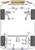 Powerflex Track Front Anti Roll Bar End Link - Subaru Legacy BC, BF, BJ (1989 - 1993)