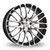 Calibre Altus - 20 inch X 9" - 5x120 - VW Amarok - Black / Polished Face - SET OF 4