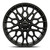 Supermetal Cell - 20 inch X 9" - 5 x 120 ET45 - Gloss Black - VW Amarok - SET OF 4