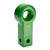 7075 Aluminium Rope Friendly Recovery Hitch - Green Prismatic