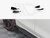 Maxton Design Volkswagen Golf MK8 / MK8.5 GTI / GTI Clubsport / GTE / R-Line (2020+) Side Flaps - Gloss Black