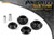Powerflex Track Rear Shock Top Mounting Bushes - Volkswagen Jetta MK1 (1979-1984)