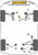 Powerflex Track Rear Lower Track Rod Inner Bush - Volkswagen Jetta MK7 A7 Multi-Link (2018-ON)